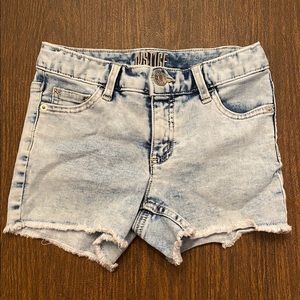 Justice jean shorts